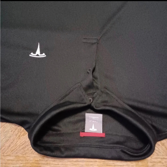 Authentic Tesla Men’s Black Polo Shirt Size 4XL 100% Polyester - Picture 3 of 6